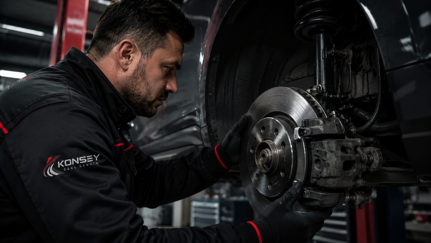 Triger bakımı için motor bölümü kontrolü